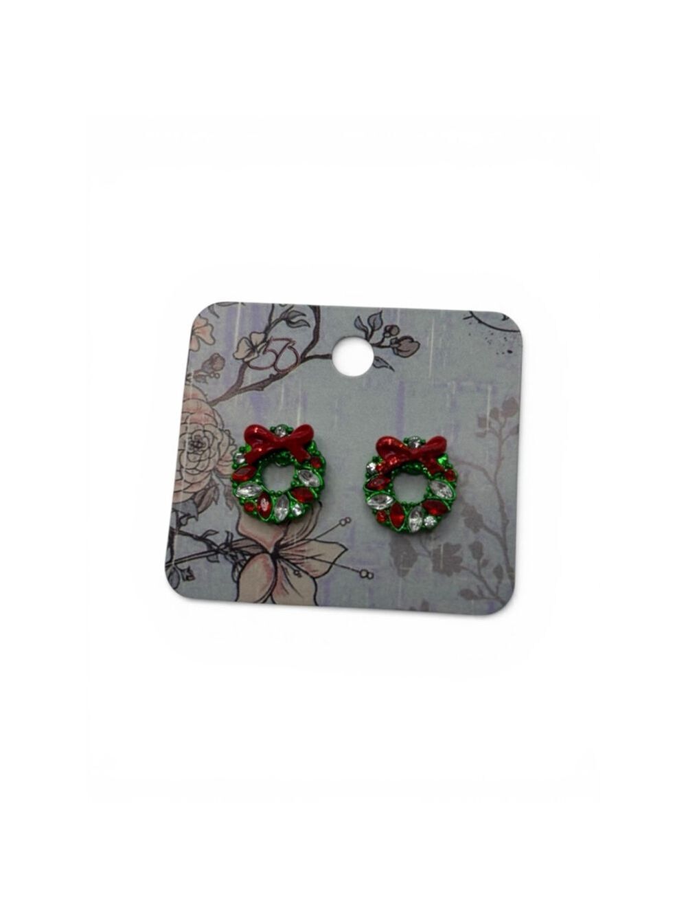 Christmas Wreath Earrings NWOT
